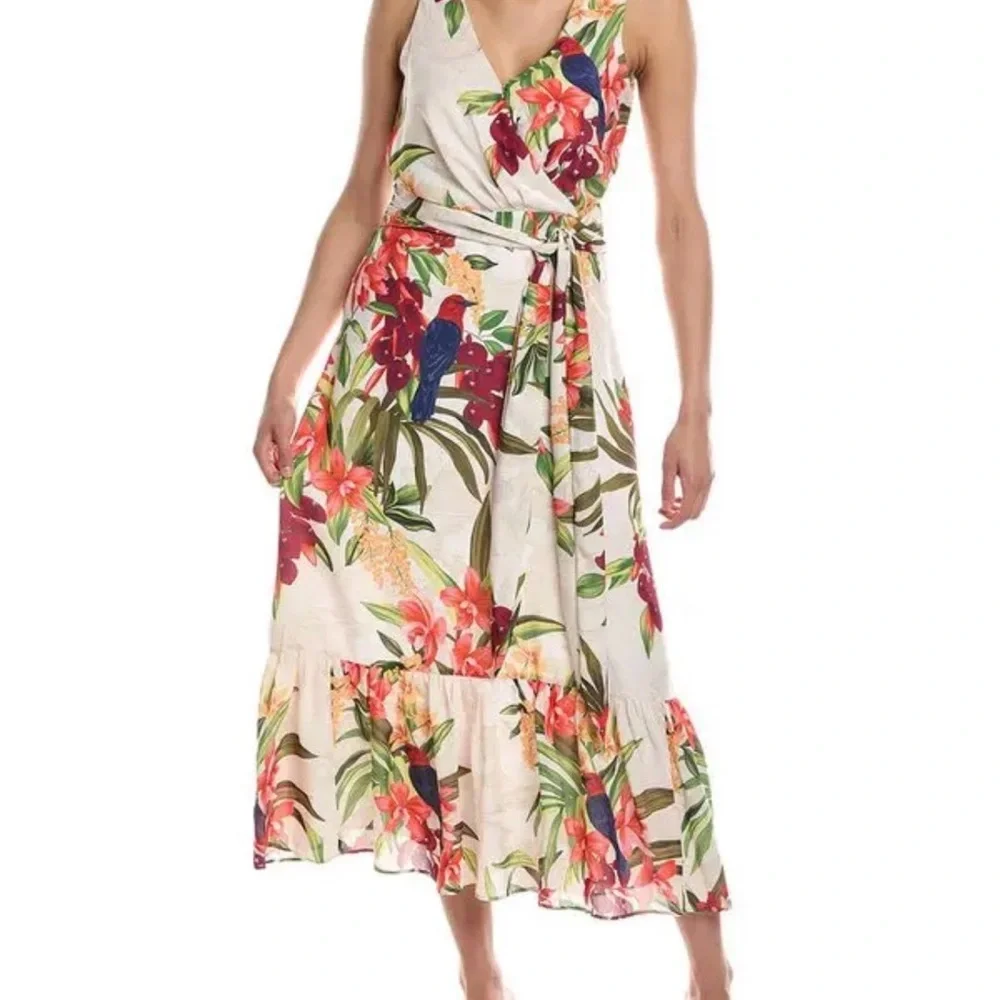 Tommy Bahama Multicolor Tropical Maxi Dress - Picture 2 of 11